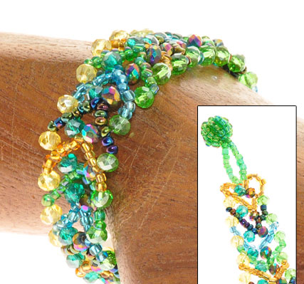 BRACCIALI SPIGA SMALL CRYSTAL STRIPE - Image 5