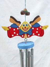 WIND CHIMES MEDIO ELEFANTE CON TOPO