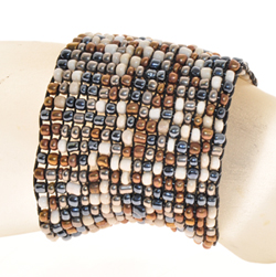 BRACCIALETTI ELASTICI MULTICOLOR 16 RIGHE CM 6