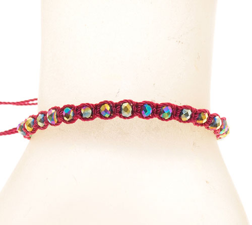 BRACCIALI MACRAME NYLON CRYSTAL - Image 9