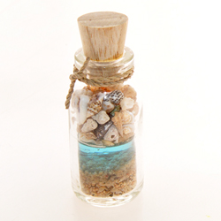 BOTTIGLIA VETRO 5 CM POLOS