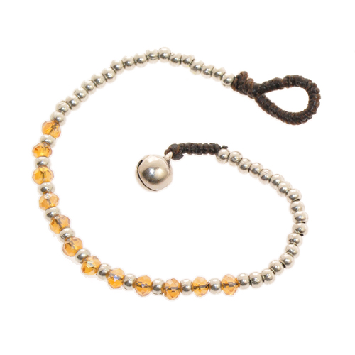 BRACCIALI SIMPLE COMB CRYSTAL W/BUTTON SILVER - Image 2