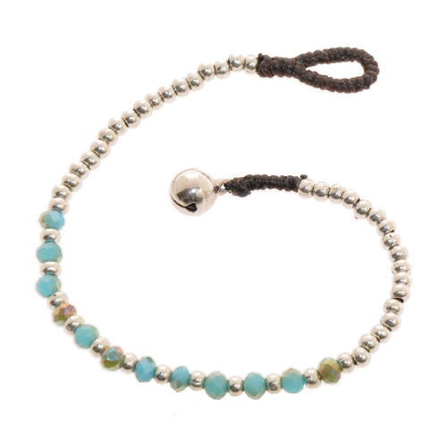 BRACCIALI SIMPLE COMB CRYSTAL W/BUTTON SILVER - Image 4