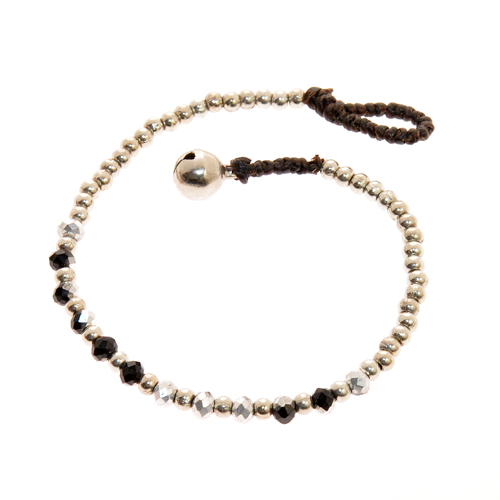 BRACCIALI SIMPLE COMB CRYSTAL W/BUTTON SILVER - Image 5