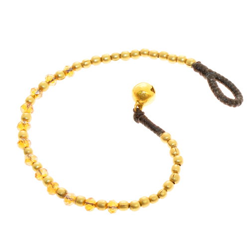 BRACCIALI SIMPLE COMB CRYSTAL W/BUTTON GOLD - Image 2