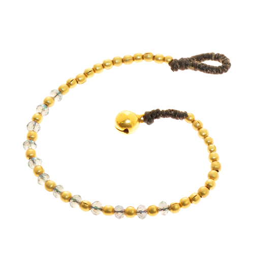 BRACCIALI SIMPLE COMB CRYSTAL W/BUTTON GOLD - Image 8