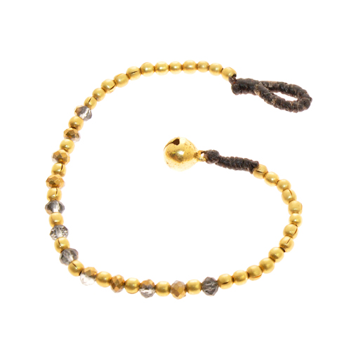 BRACCIALI SIMPLE COMB CRYSTAL W/BUTTON GOLD - Image 9