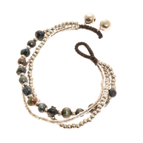 BRACCIALI SIMPLE MUTIARA WITH BUTTON - Image 2