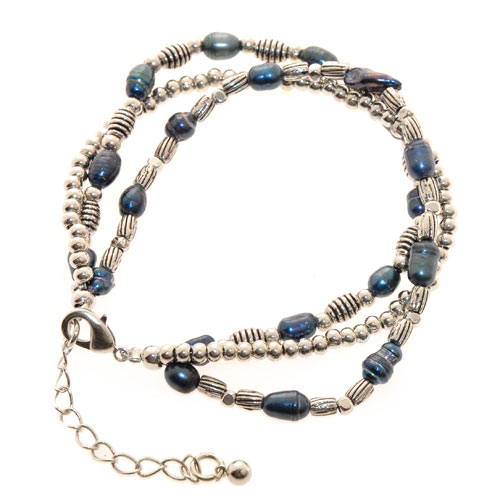 BRACCIALI SIMPLE 3 LINES MUTIARA BUTTON - Image 3