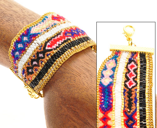 BRACCIALI PURAVIDA LOCA AMBURADOL LARGE GOLD - Image 5