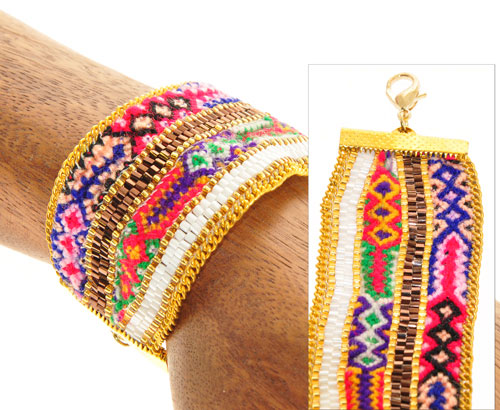 BRACCIALI PURAVIDA LOCA AMBURADOL LARGE GOLD - Image 6