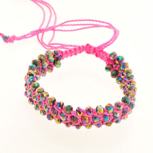 BRACCIALI MACRAME TEMALI 3 LINE KRISTAL - Image 10