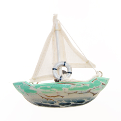 MAGNETE BARCA CON DOPPIA VELA CM 11X11