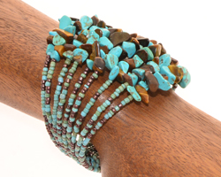 BRACCIALI RIGIDI 9 FILI FULL PIETRE