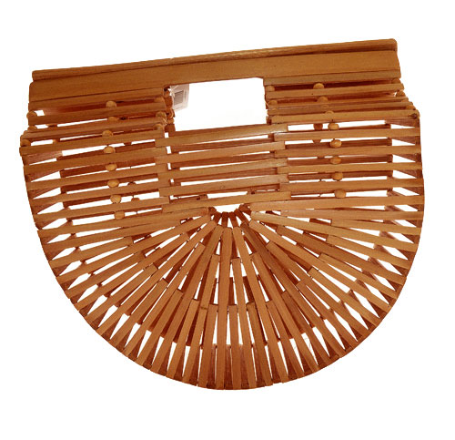 BORSA CORTA MEZZALUNA BAMBOE 30X30X10 CM - Image 3