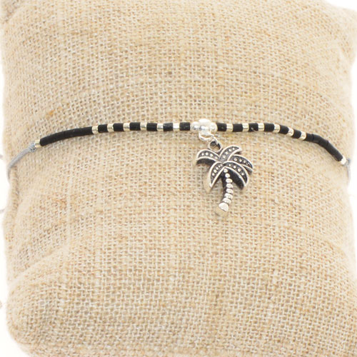 BRACCIALI 1 FILO MIUKI CON PENDENTE PALMA - Image 4