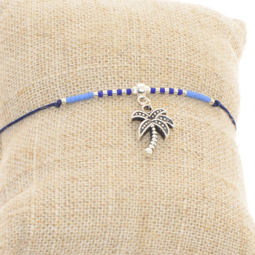 BRACCIALI 1 FILO MIUKI CON PENDENTE PALMA - Image 6