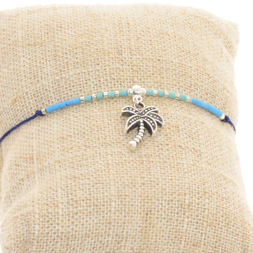 BRACCIALI 1 FILO MIUKI CON PENDENTE PALMA - Image 7