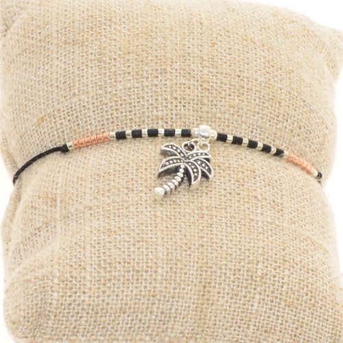 BRACCIALI 1 FILO MIUKI CON PENDENTE PALMA - Image 8