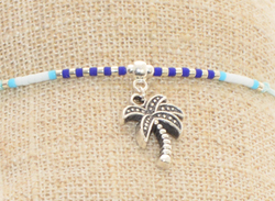 BRACCIALI 1 FILO MIUKI CON PENDENTE PALMA