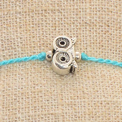 BRACCIALI SIMPLE TEMALI MINIMALIZ CIONDOLI GUFO