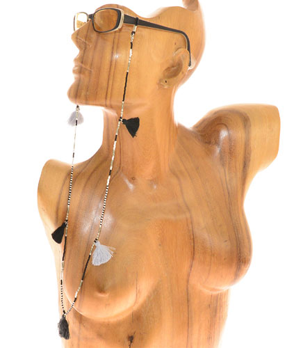 CORDINI PORTAOCCHIALI MGB COMB TASSEL E CRISTAL TITIK - Image 3