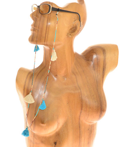 CORDINI PORTAOCCHIALI MGB COMB TASSEL E CRISTAL TITIK - Image 5