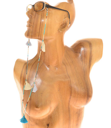 CORDINI PORTAOCCHIALI MGB COMB TASSEL E CRISTAL TITIK - Image 6