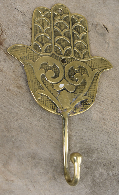 APPENDINO SINGOLO IN OTTONE MANO DI FATIMA CM 20 - Image 2