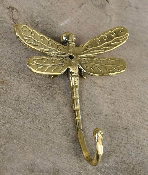 APPENDINO SINGOLO IN OTTONE LIBELLULA CM 11X10 - Image 2