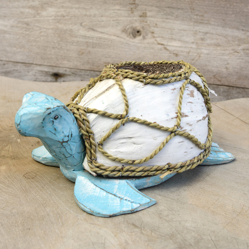 PORTABOTTIGLIE A FORMA DI TARTARUGA CON NOCI DI COCCO - Image 2