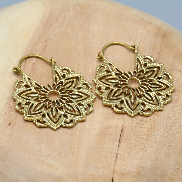 ORECCHINI IN OTTONE MISURA MEDIA - Image 3