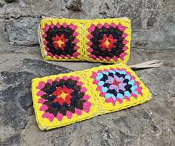 POCHETTE PANDAN COMB. UNCINETTO CM 23X12