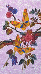 BATIK FARFALLE AUTORE TRISNO CM 45X70