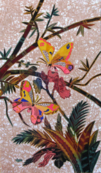 BATIK FARFALLE AUTORE TRISNO CM 45X70